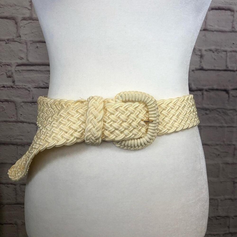 Vintage Liz Claiborne braided statement belt
